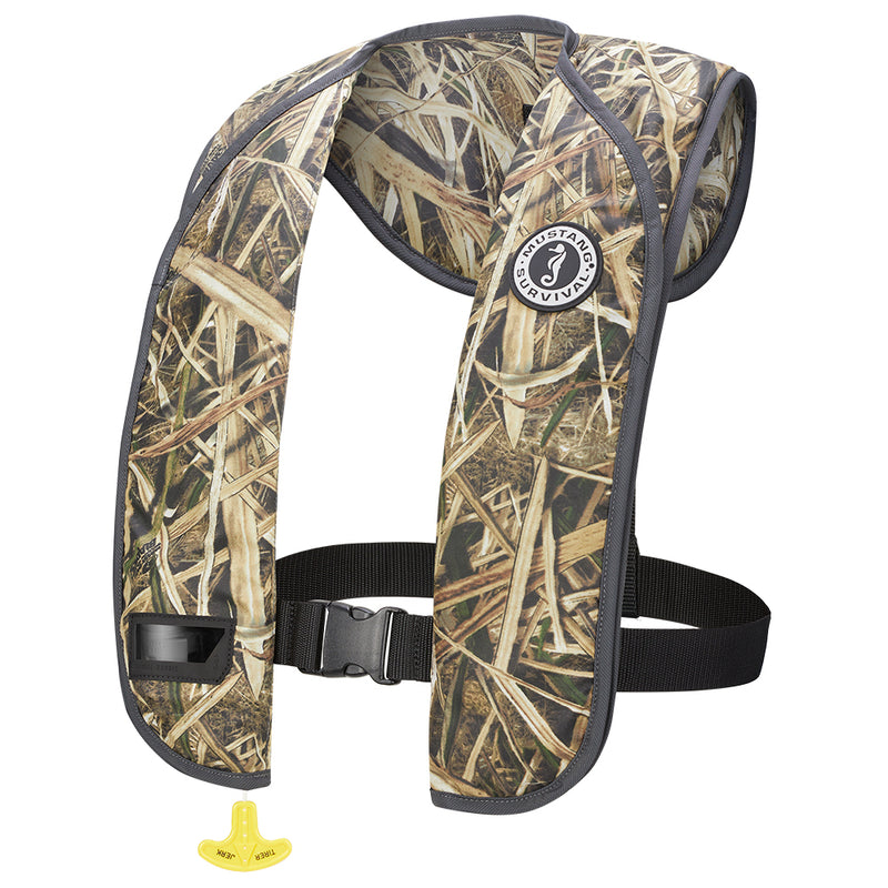 Mustang MIT 100 Inflatable PFD - Mossy Oak Shadow Grass Blades - Manual [MD2014C3-261-0-202]