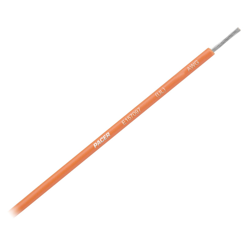 Pacer Orange 12 AWG Primary Wire - 12 [WUL12OR-12]