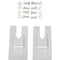 Fortress Guardian G-85 - Mud Palm Set - Pair [G-85 MUDPALMSET]