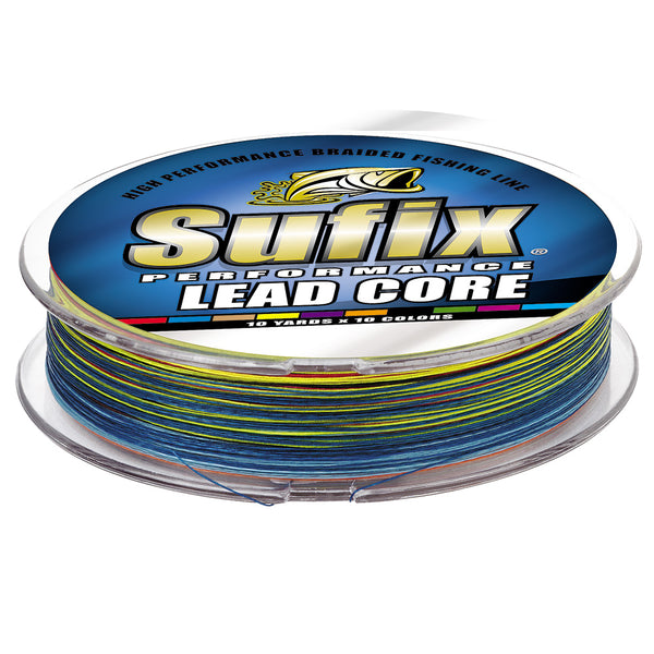 Sufix Performance Lead Core - 18lb - 10-Color Metered - 100 yds [668-118MC]