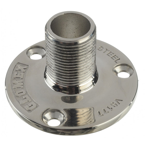 Glomex 1" Stainless Steel Straight Mount [V9177]