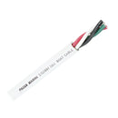 Pacer Round 4 Conductor Cable - 250 - 16/4 AWG - Black, Green, Red  White [WR16/4-250]