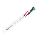 Pacer Round 4 Conductor Cable - 250 - 10/4 AWG - Black, Green, Red  White [WR10/4-250]