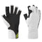 Mustang Traction UV Open Finger Gloves - White  Black - XS [MA6007-267-XS-267]