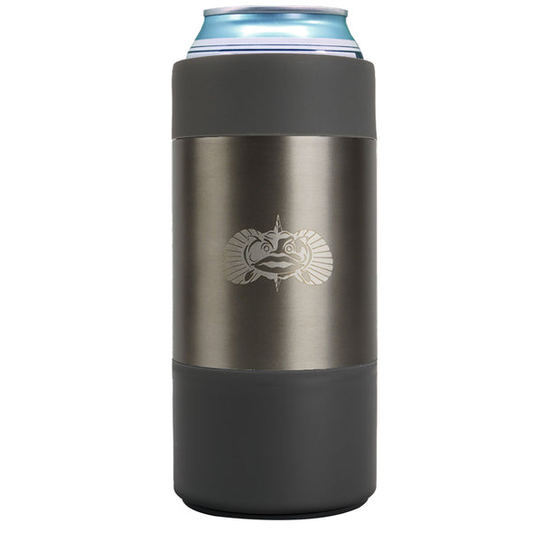 Toadfish Non-Tipping 16oz Can Cooler - Graphite [1126]