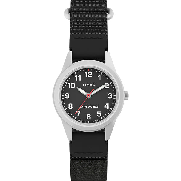 Timex Expedition Field Mini Watch - Black Dial  FastWrap Strap [TW4B25800]