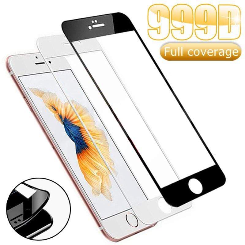 999D Protective Tempered Glass For iPhone 7 8 6 6S Plus SE 2020 Glass Screen Protector iPhone X XS 11 Pro Xs Max XR Glass Film AExp