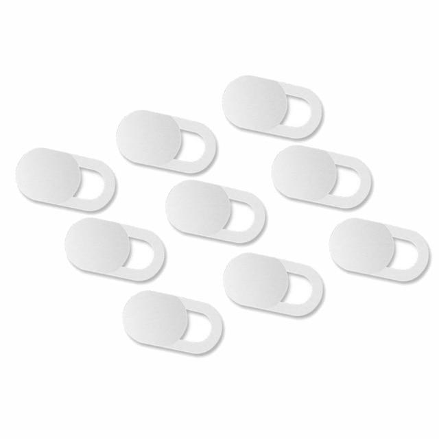 9PC/15PC WebCam Cover Shutter Magnet Slider Plastic for Iphone Laptop Camera Web PC Tablet Smartphone Universal Privacy Sticker AExp