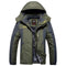 9XL Winter jackets pourpoint XL Plus size windproof coat Waterproof Fleece thickening Big yards Warmth thick coat 7XL 8XL 6XL-Army Green-XL-JadeMoghul Inc.