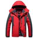 9XL Winter jackets pourpoint XL Plus size windproof coat Waterproof Fleece thickening Big yards Warmth thick coat 7XL 8XL 6XL-Red-XL-JadeMoghul Inc.