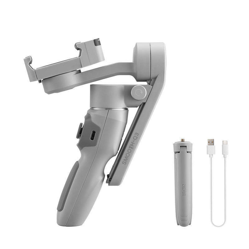 ZHIYUN Official SMOOTH Q3 Gimbal Smartphone 3-Axis Phone Gimbals Stabilizer for iPhone 13 pro max/Xiaomi/Huawei VS DJI OM 5