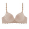 Women Seamless Bra Sexy Push Up Bralette Underwear Wireless Female Lingerie Fashion Letter Pattern Bras Three Quarters(3/4 Cup)