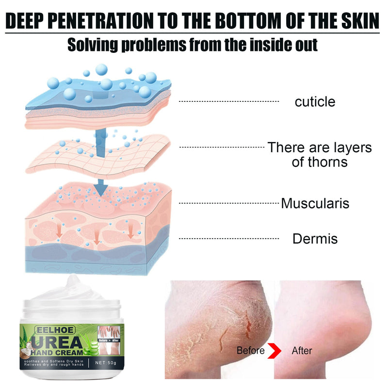 Herbal Anti Crack Foot Cream Anti-Drying Heel Cracked Repair Calluses Dead Skin Removal Foot Mask Moisturizing Hand Feet Care