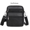 Men&#39;s Leather Shoulder Waist Bag Multi-function Mobile Phone Bag Head Layer Cowhide Body Bag Male Chest Bag Shoulder Bag