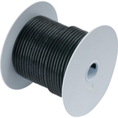 Boat Dealers Wire, 100' #16 Tinned Copper, Black