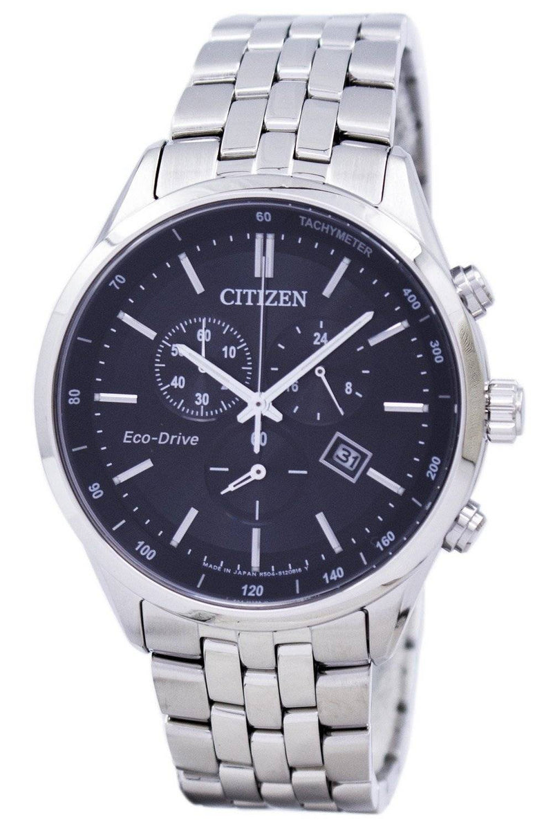 Citizen Eco-Drive Chronograph Tachymeter AT2140-55E Men's Watch