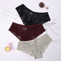 3 Pcs Panties for Woman Underwear Sexy Lace Breathable Soft Lingerie Female Briefs Panty Sexy Transparent Women&#39;s Underpants