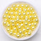 Acrylic Imitation Pearl Round Ball Spacer Beads 4 6 8 10 12MM Pick Size For Jewelry Making