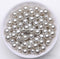 Acrylic Imitation Pearl Round Ball Spacer Beads 4 6 8 10 12MM Pick Size For Jewelry Making