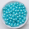 Acrylic Imitation Pearl Round Ball Spacer Beads 4 6 8 10 12MM Pick Size For Jewelry Making