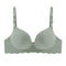 Women Seamless Bra Sexy Push Up Bralette Underwear Wireless Female Lingerie Fashion Letter Pattern Bras Three Quarters(3/4 Cup)