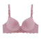 Women Seamless Bra Sexy Push Up Bralette Underwear Wireless Female Lingerie Fashion Letter Pattern Bras Three Quarters(3/4 Cup)