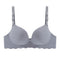 Women Seamless Bra Sexy Push Up Bralette Underwear Wireless Female Lingerie Fashion Letter Pattern Bras Three Quarters(3/4 Cup)