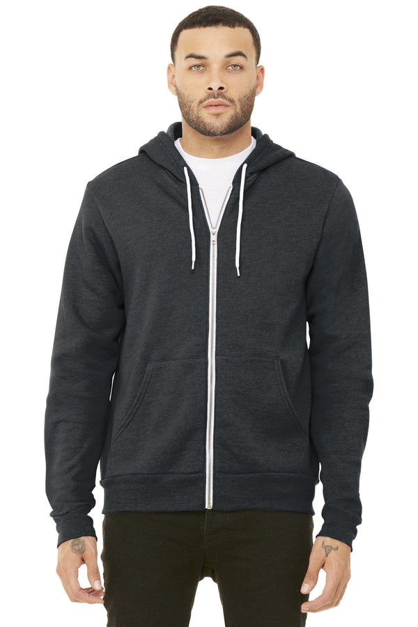 BELLA CANVAS Unisex Zip Up Hoodies BC3739