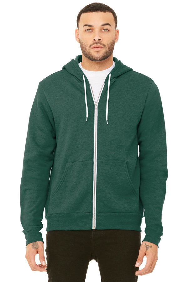 BELLA CANVAS Unisex Zip Up Hoodies BC3739