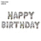 Black Gold Happy Birthday Banner Balloons Helium Number Foil Balloon for Baby Boy Kids Adult 18 30 Birthday Party Decorations