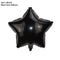 Black Gold Happy Birthday Banner Balloons Helium Number Foil Balloon for Baby Boy Kids Adult 18 30 Birthday Party Decorations