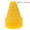 Brand New 10Pcs/Lot Sport Football Soccer Rugby Training Cone Cylinder Outdoor Football Train Obstacles For Roller Skating