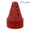 Brand New 10Pcs/Lot Sport Football Soccer Rugby Training Cone Cylinder Outdoor Football Train Obstacles For Roller Skating