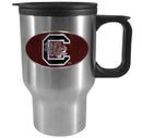 S. Carolina Gamecocks Sculpted Travel Coffee Mugs, 14 oz