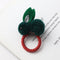 Cute animal hair ball rabbit hair ring girls rubber band elastic hair bands Korean headwear children hair Accessories ornaments