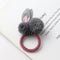 Cute animal hair ball rabbit hair ring girls rubber band elastic hair bands Korean headwear children hair Accessories ornaments