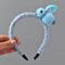 Cute animal hair ball rabbit hair ring girls rubber band elastic hair bands Korean headwear children hair Accessories ornaments