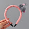 Cute animal hair ball rabbit hair ring girls rubber band elastic hair bands Korean headwear children hair Accessories ornaments