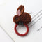 Cute animal hair ball rabbit hair ring girls rubber band elastic hair bands Korean headwear children hair Accessories ornaments