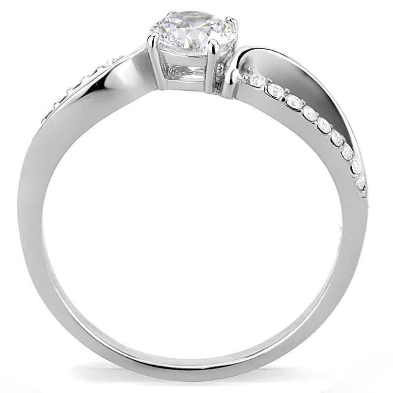 Cheap Rings For Men DA004 Stainless Steel Ring with AAA Grade CZ