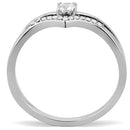Cheap Rings For Men DA030 Stainless Steel Ring with AAA Grade CZ