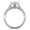 Cheap Rings For Men DA036 Stainless Steel Ring with AAA Grade CZ