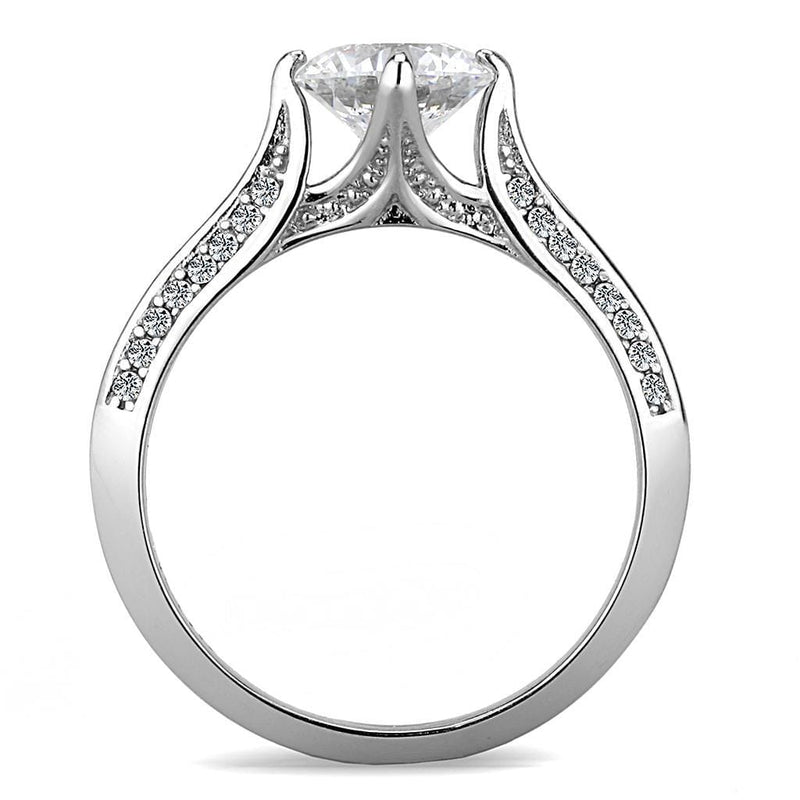 Cheap Rings For Men DA036 Stainless Steel Ring with AAA Grade CZ