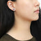 Cute Earrings DA069 Stainless Steel Earrings with AAA Grade CZ