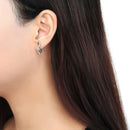 Cute Earrings DA176 Stainless Steel Earrings with AAA Grade CZ