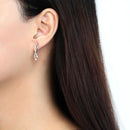 Cute Earrings DA184 Stainless Steel Earrings with AAA Grade CZ