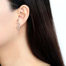 Cute Earrings DA186 Stainless Steel Earrings with AAA Grade CZ