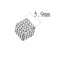 BridalEarrings DA213 Stainless Steel Earrings with AAA Grade CZ