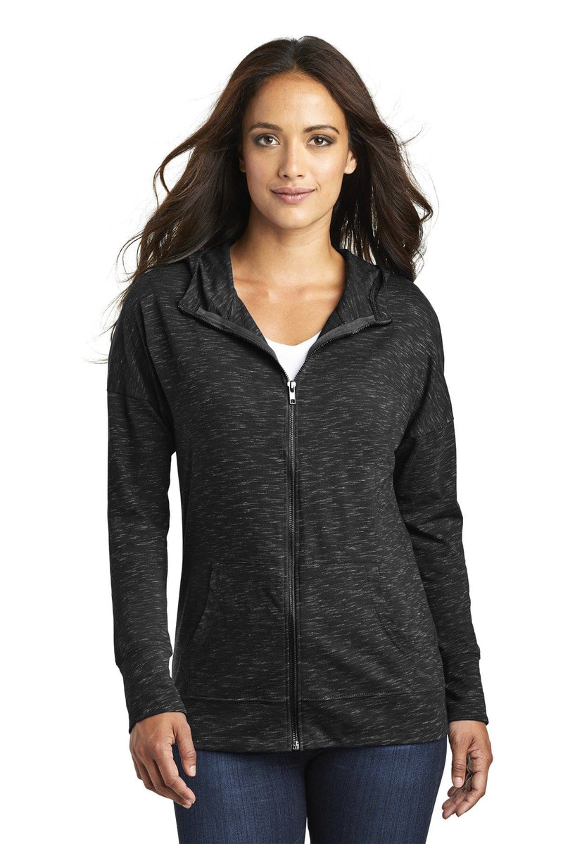 District Women's Zip Up Hoodies DT665