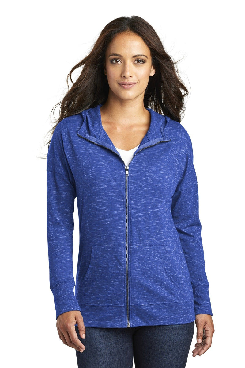 District Women's Zip Up Hoodies DT665